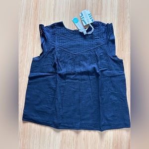 NWT Cap Sleeve Cotton Market & Spruce Blouse by Stitch Fix